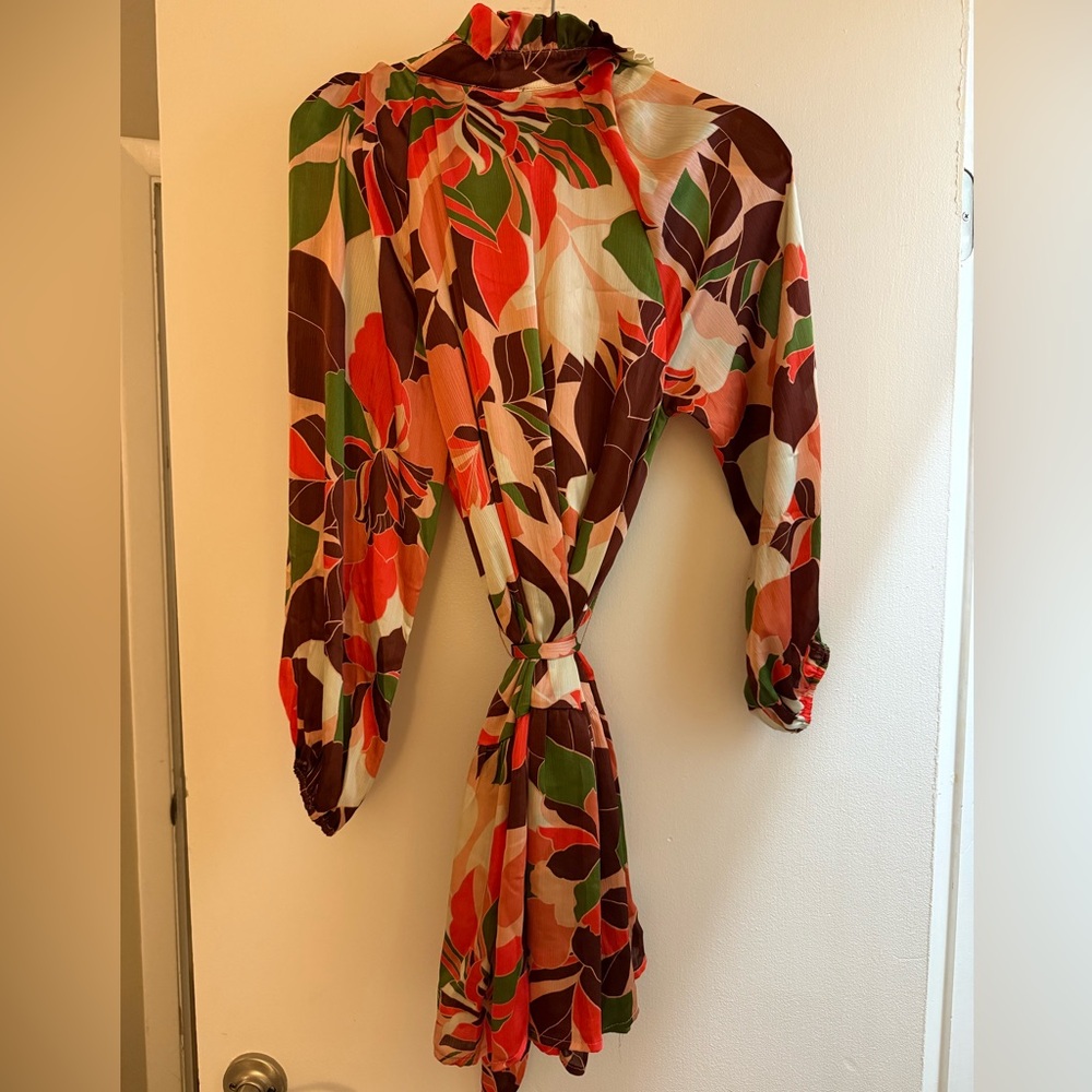 Floral Long Sleeve Dress